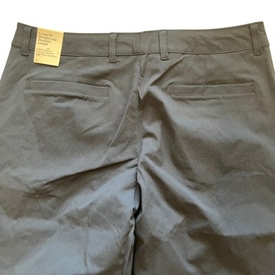 Nike SB Chino Pants Mens 36 Black Loose Fit Straight Leg Stacked
