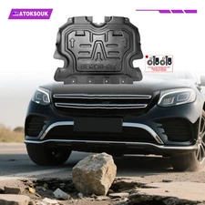 Engine Splash Shield For Mercedes GLC300 2016-21 Heavy Skid Plate W/Service Hole
