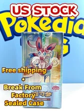 US Break from Case Pokemon Chinese Gem Pack VOL 2 Eevee Booster Box Sealed 2025