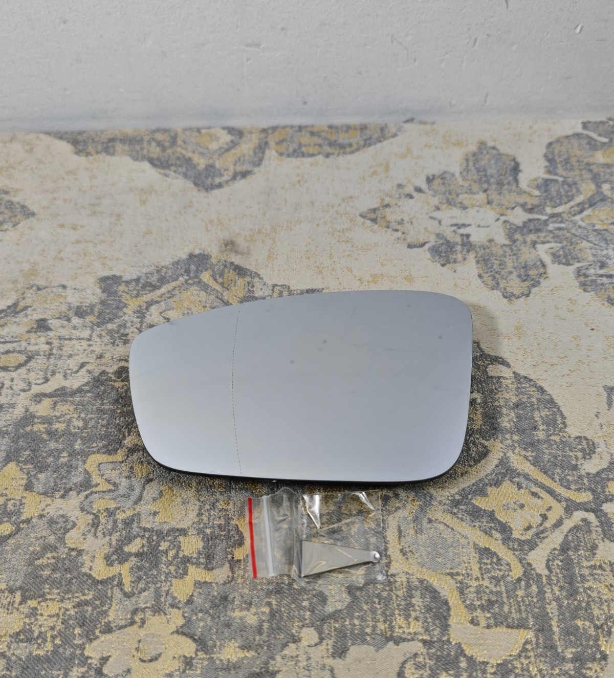 Fits to VW BEETLE(2011-)-Heated Base Wing Mirror Glass -Left Hand Passenger Side