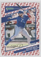 2021 Panini Donruss Variation One Hundred 43/100 Joey Gallo (Pico De Gallo) 0c3l