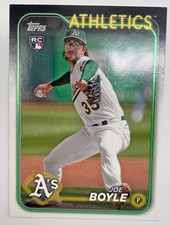 2024 Topps Series 2 - Joe Boyle #443 (RC) Athletics
