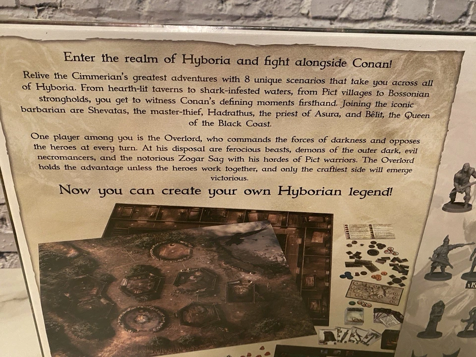 Conan Board Game Kickstarter By Monolith Board Games NEW Sealed - Image 4 of 4