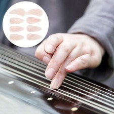 8 Pcs Guzheng Finger Picks Durable Bass Guitar Accessory Protectors