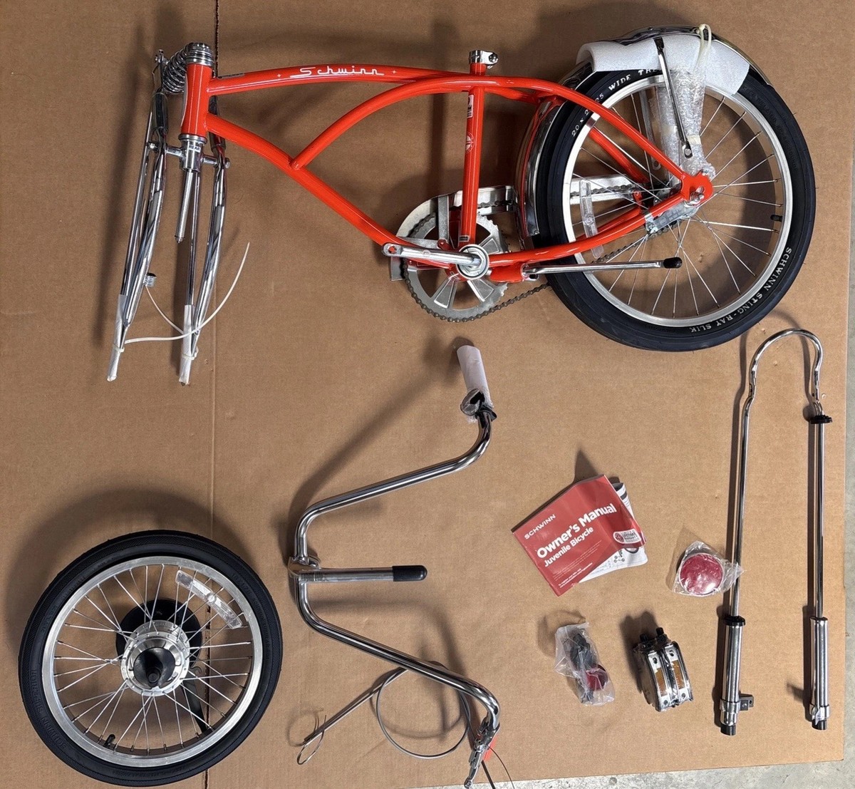 Schwinn Stingray Orange Krate Bicycle | eBay