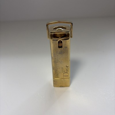 RARE VTG DIOR GOLD METAL REFILLABLE PERFUME ATOMISER 7.5ml. | eBay