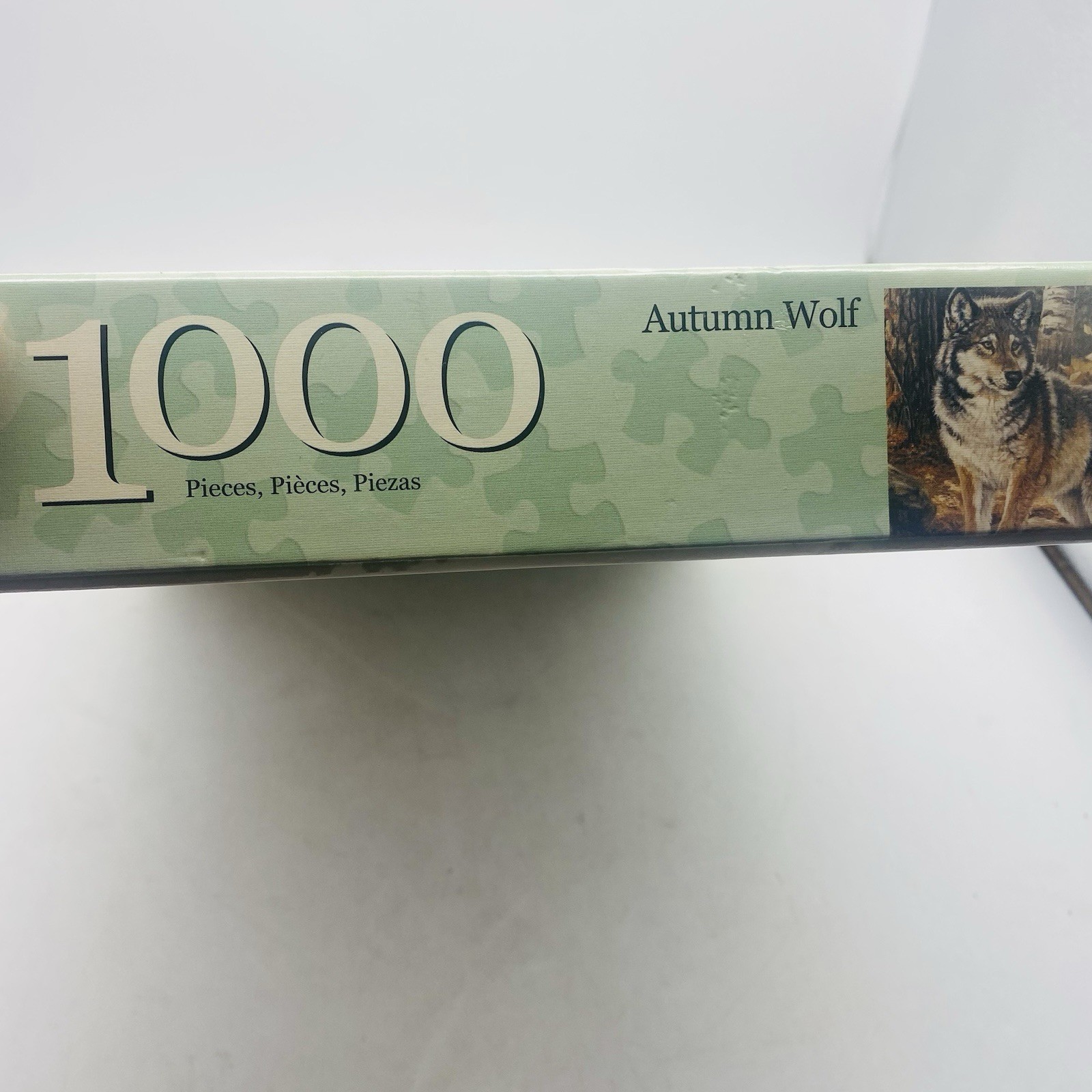 FX Schmid Autymn Wolf 1000 Piece Jigsaw Puzzle Vintage 2003 Germany New SEALED