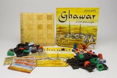 GHAWAR Saudi Arabien Brettspiel aus dem Spielautorenwettbewerb BRANDNEU