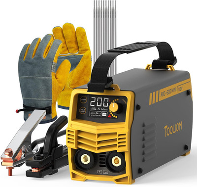 200A Mini Stick Welder - Portable MMA ARC Welding Machine with Accessories