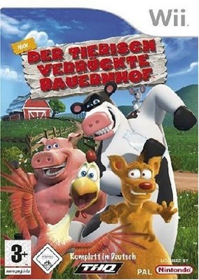 Wii - Barnyard: Der tierisch verrückte Bauernhof mit OVP sehr guter Zustand
