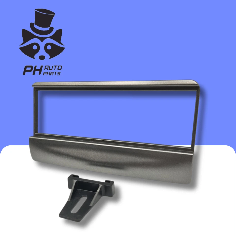 Ford Transit Connect (2002-2004) radio Fascia for Single DIN Radio SILVER - Image 2 of 4