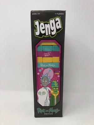 Rick and Morty Edition Jenga usaopoly 2019 ;