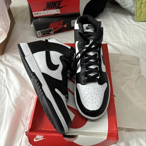 Nike Dunk High Retro Black White Panda DD1399 105 Men's Size 11.5 DS New