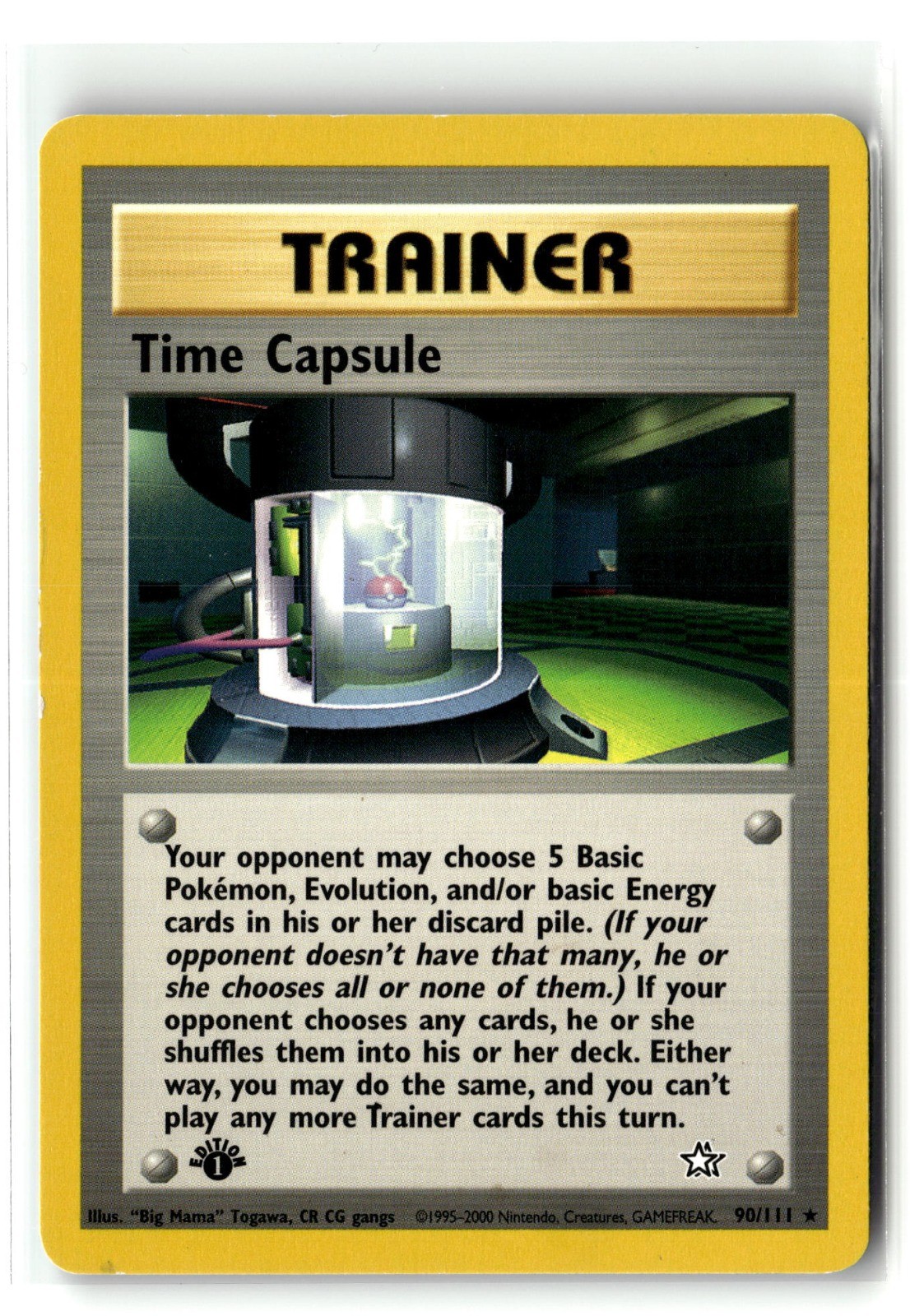 Time Capsule090/111 Neo Genesis 1st Edition NM