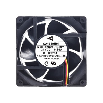 1 pcs   MMF-12D24DS-RP1 24V inverter cooling fan 12038 *cc