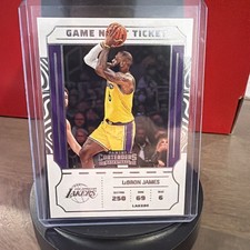2022-23 Panini Contenders - Game Night Ticket LeBron James #21