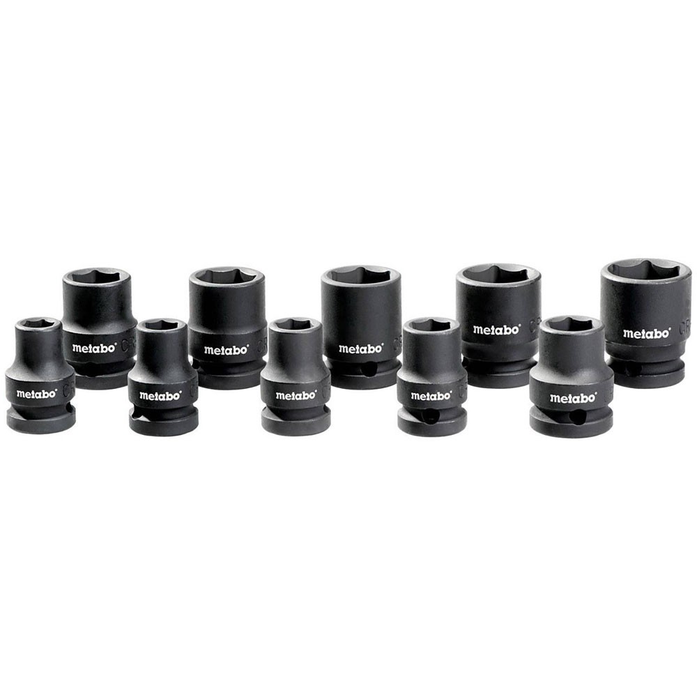 Metabo Bit set 10-piece for Impact Driver and ratchet