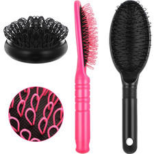 2 Pieces Loop Wig Brush Hair Extension Brush Hair Pieces for Brushing Styling De
