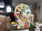 Fisher Price Little People 969 Ferris Wheel Works 1966 Vintage Music Box
