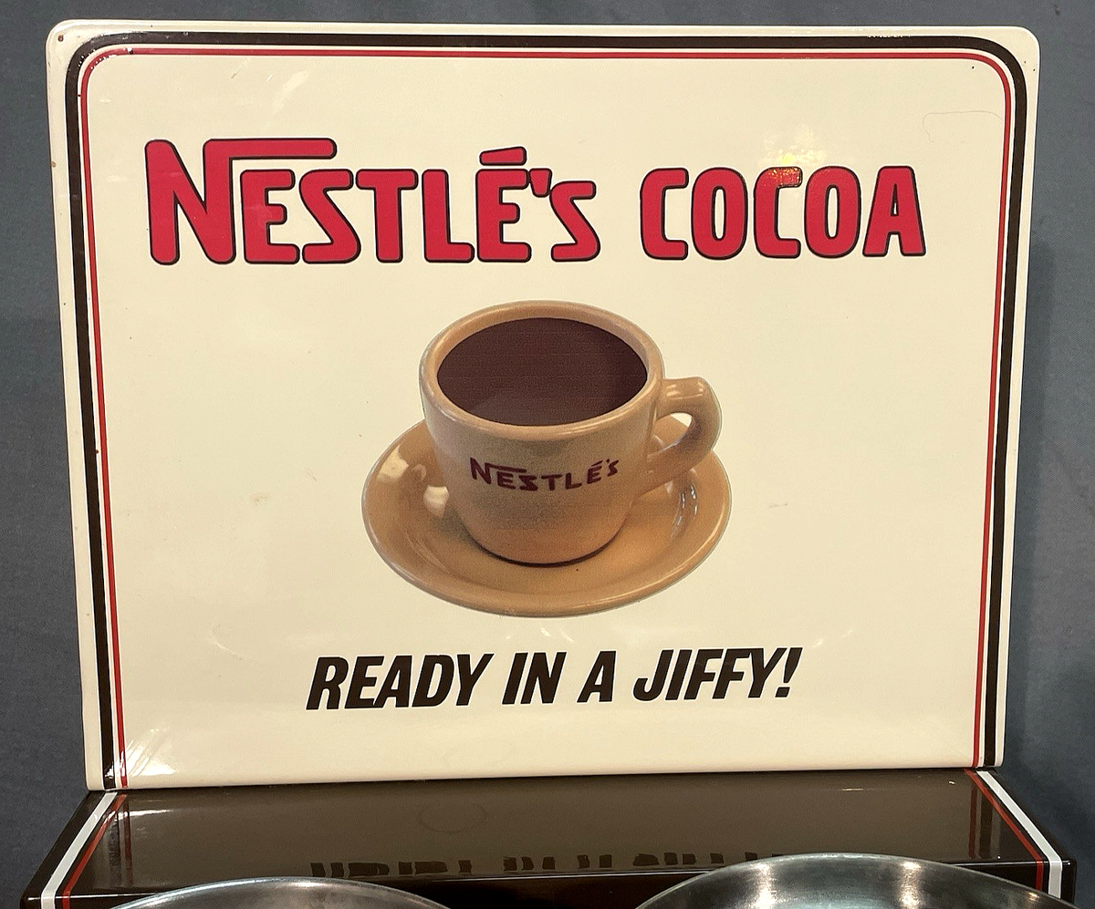 Vintage Helmco-Lacy Nestle's Cocoa Commercial Dispenser Machine | eBay