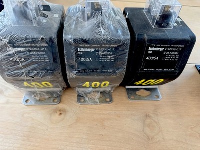 Schlumberger R6M Cat No. 92352-017 400:5 Ratio Current Transformer