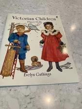 Victorian Children Paper Dolls Evelyn Gathings 1996 Uncut