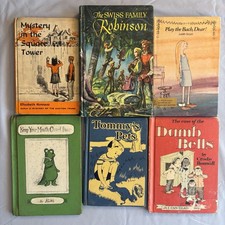 Vintage Childrens Book Lot of 6 (1950s-70s) Fair- Excellent Condition Hardcover