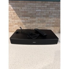 Bose Solo TV Sound System 410376 w/ Remote, Power Cable TESTED WORKING