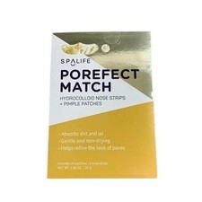 Spalife Porefect Match Hydroclloid 3 Nose Strips  24 Pimple Patches
