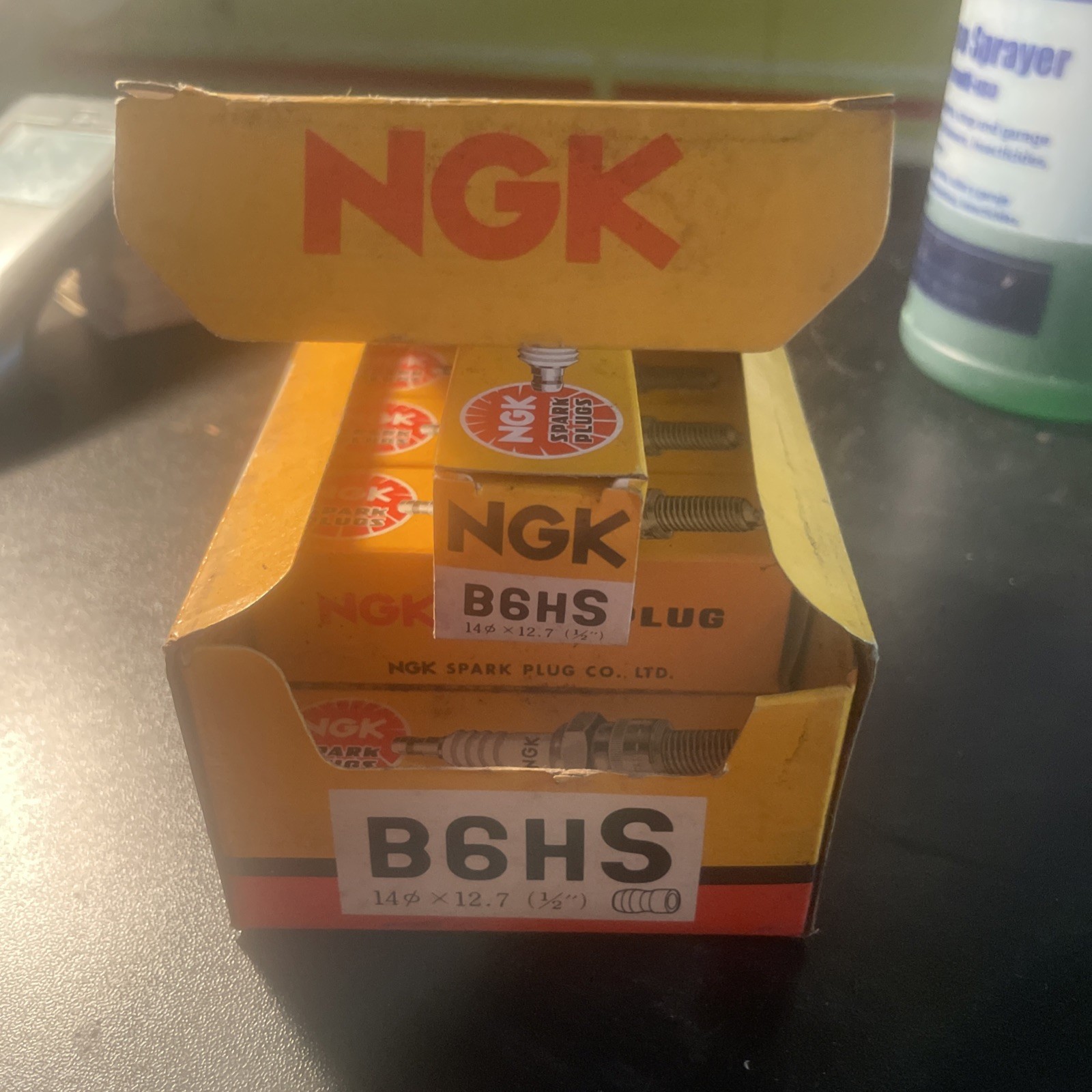 NOS NGK B6HS Spark Plugs Set of 10