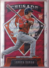 2022 Panini Chronicles Crusade Ruby Wave #4 Jarren Duran RC /199