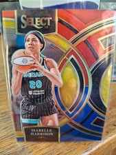2024 Select WNBA - Premier Isabelle Harrison #182 Red & Blue Prizm 078/399