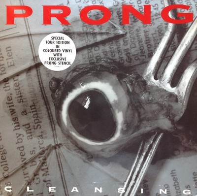 Prong - Cleansing.   Vinyl LP Red Transparent Epic 1994
