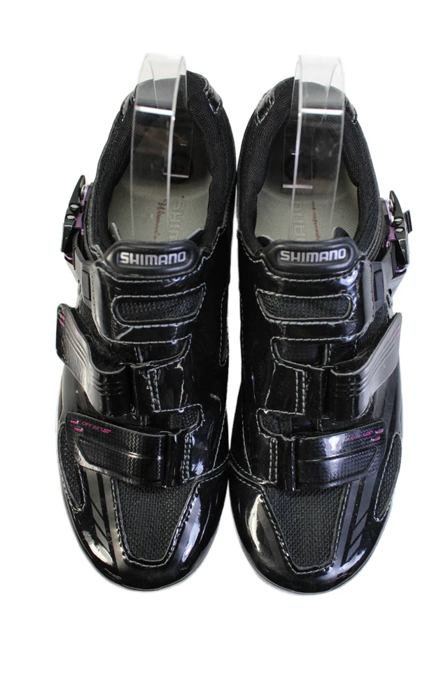 Zapatillas de ciclismo Shimano para mujer negras talla 8 Foto 2 de 4