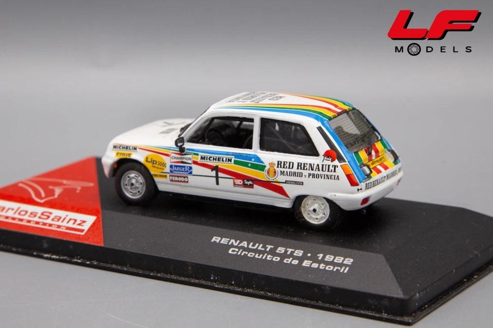 1:43 Renault 5TS 1992 Circuito de Estoril Carlos Sainz - Carlos Sainz Collcetion - Immagine 2 di 3