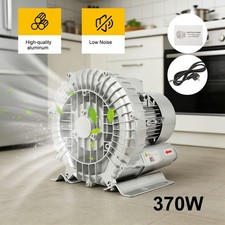 370W 80m³/h Seitenkanalverdichter Gasringverdichter Vakuum Gasringturbine 220V