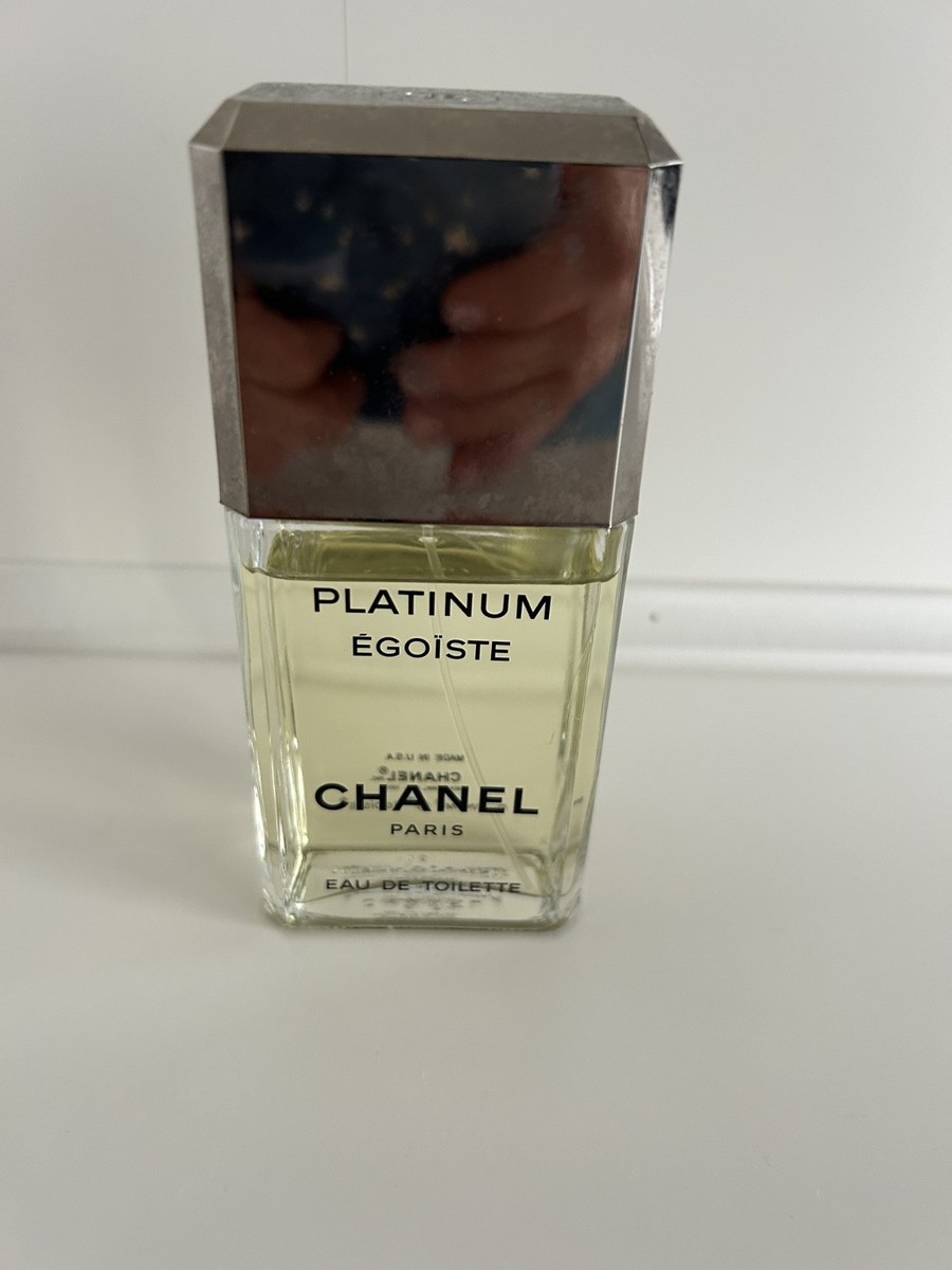 未開封CHANEL PLATINUM エゴイストPOUR HOMME100ml Chanel Egoiste Platinum Eau De Toilette Spray 100ml/3.4oz