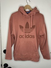 Dusty Pink Adidas Originals Trefoil Hoodie Size US XS - SEE SIZING