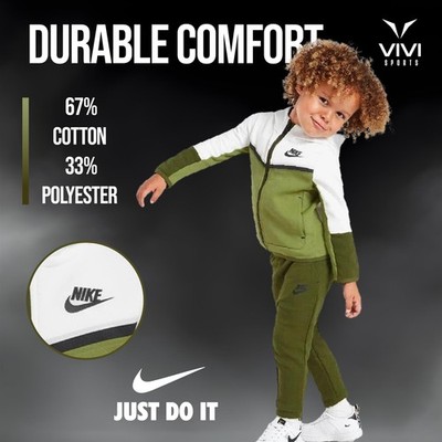 Nike Tech Fleece Colour Block Tracksuit Infant 66H052ECO | eBay