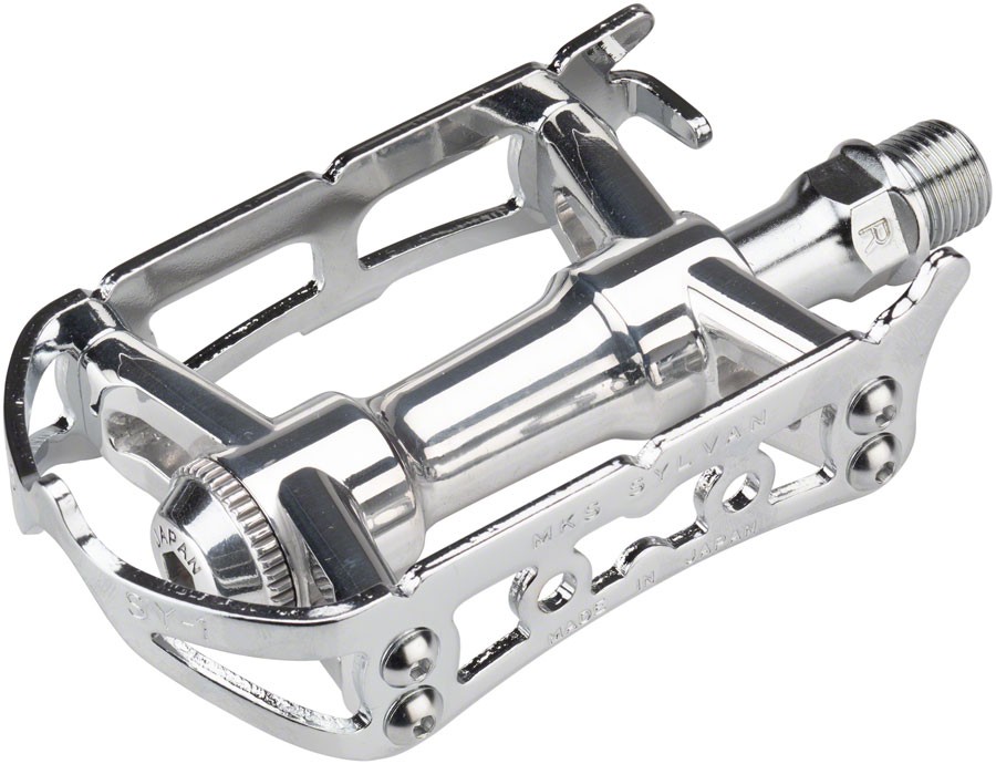 MKS Sylvan Road Next Platform Pedals - Aluminum Alloy Body Chrome Cage 916 14990₽