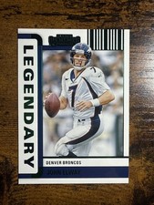 2022 9824B Panini Contenders Legendary GREEN John Elway