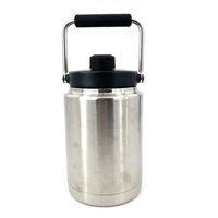 YETI Rambler 1/2 Gallon Jug Stainless Steel 64 Ounce Handle Magnetic Cap Lid