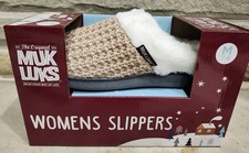 MUK LUKS Women's Suzanne Pink Clog Slippers. Comfort Foam, Slip Resistant, Warm