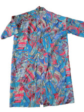 1980's BILL BLASS MENWEAR GEOMETRIC ROBE OS