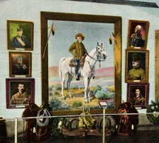 Vintage Card Art Gallery Buffalo Bill Museum Lookout Mountain CO Tomb Memorial