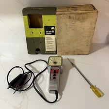 Vintage KAL-EQUIP T-111 Dwell Meter and Tachometer UNTESTED For PARTS