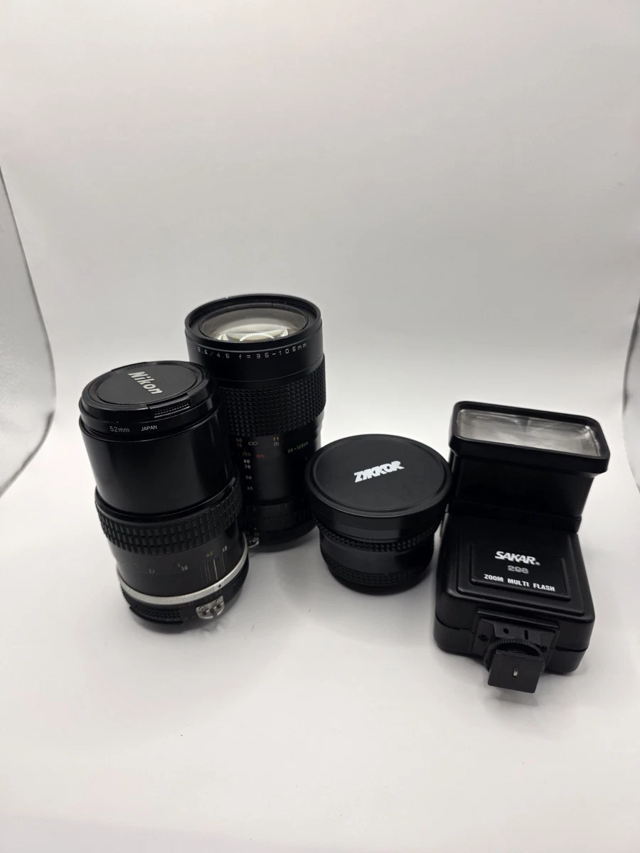 Nikon NIKKOR f/3.5 Camera Lenses 135mm Focal for sale - eBay