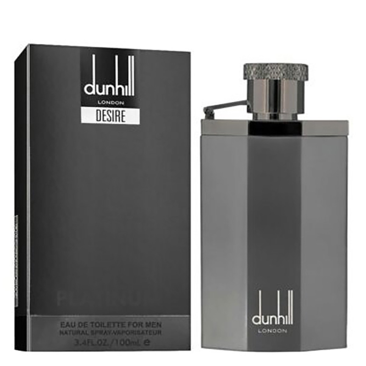 Alfred Dunhill Men's Desire Platinum EDT Spray 3.4 oz Fragrances 085715801975