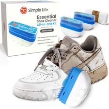 3-in-1 Shoe Cleaner Kit  Travel Size Foaming Shoe Cleaner  Nonscratch Shoe ...