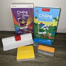 OSMO CODING Bundle iPad Mini Base Code Jam Make Music Tangram Numbers Words